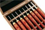PSI-Woodworking-LCAN8MD-HSS-Micro-Detailing-Anniversary-Lathe-Chisel-Set-8-Piece