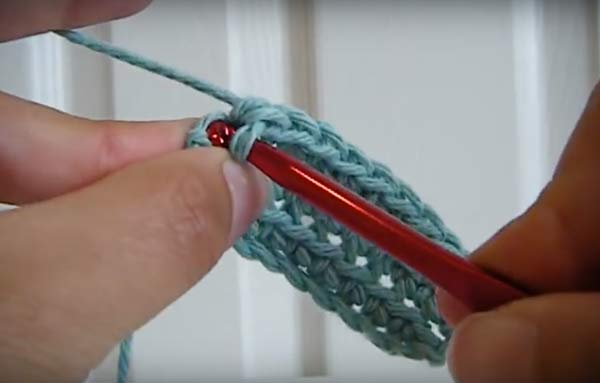 developing crochet image