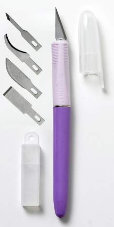 Westcott-best-craft--Knife-Titanium-5-Assorted-Blade