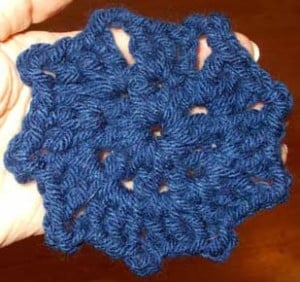 crochet doily mat image
