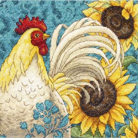 dimensions-rooster-cross-stitch-patterns