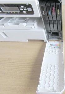 ricoh dye sublimation printer ink compartment image