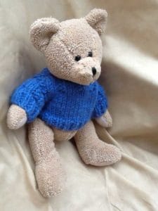making teddy bear sewing machine