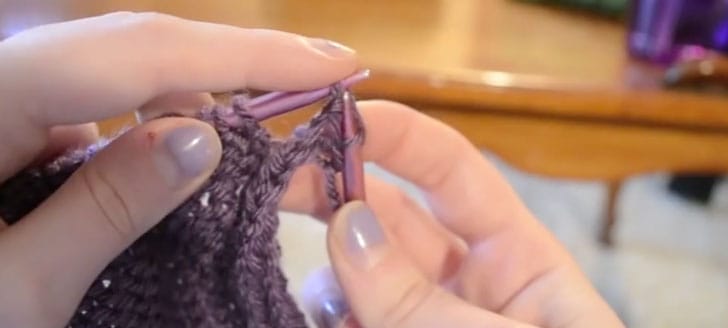 casting off in knitting tutorial