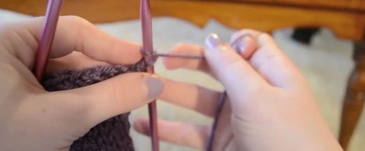 casting off knitting tutorial