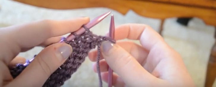 knitting stitches for beginners how to purl